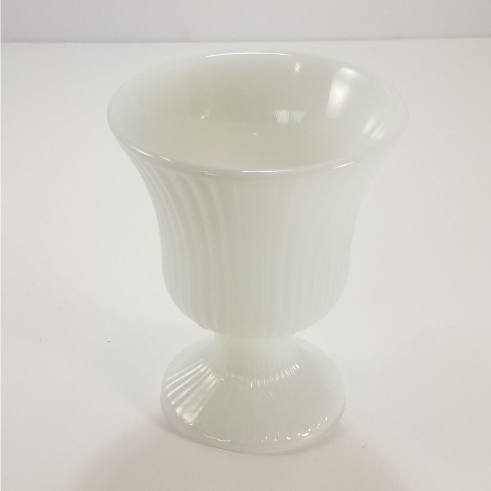 Rare Vintage E.O. Brody Milkglass Chalice